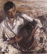Nikolay Fechin Drummer oil on canvas